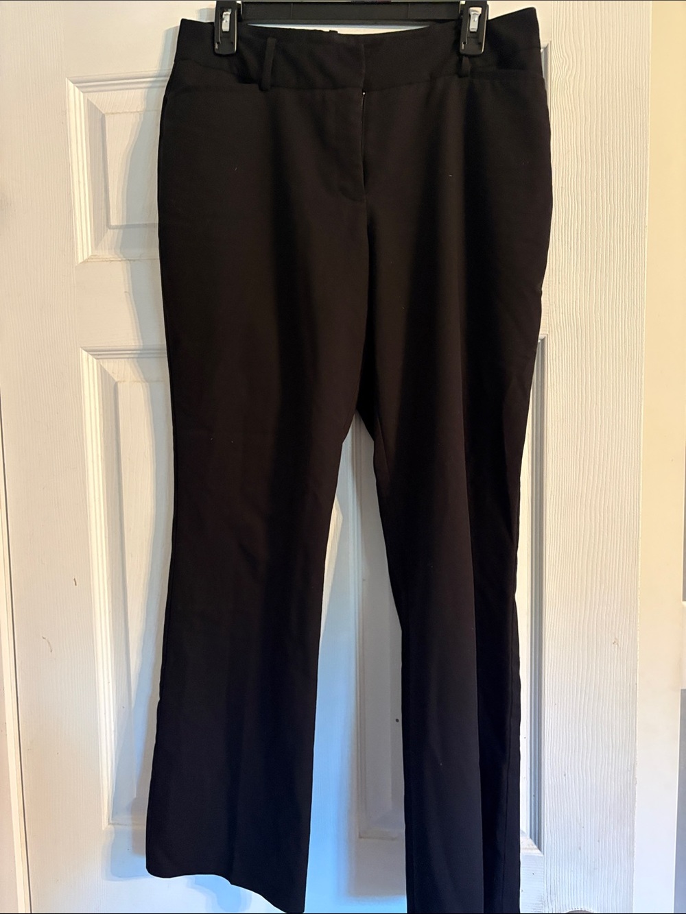 Worthington Black Boot-Cut Dress Pants